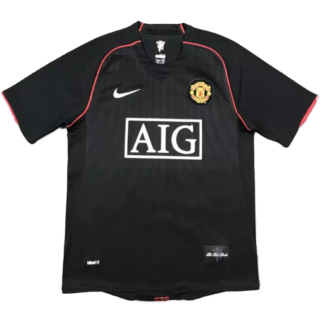 2007-08 Manchester United Away Jersey - Retro