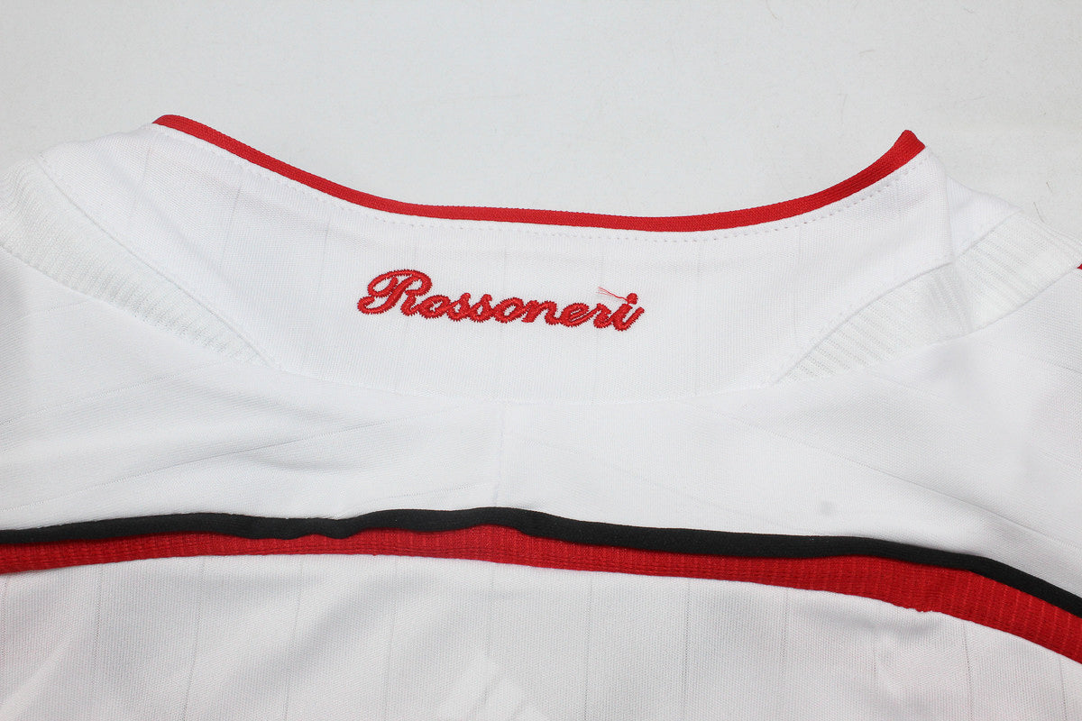 AC Milan 2006/07 White Away Retro Soccer Jersey