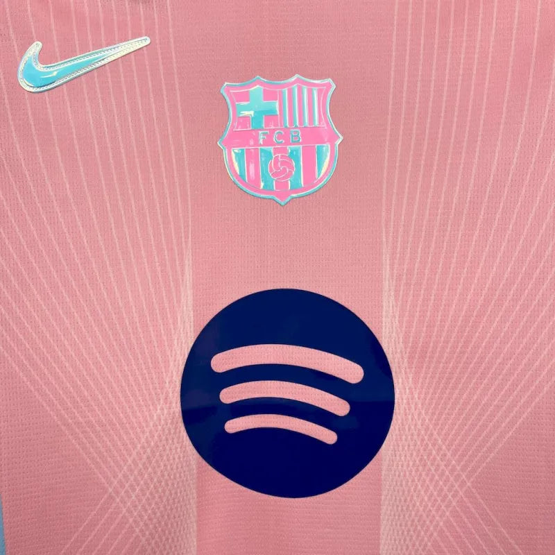 25-26 Barcelona Special Edition Pink Soccer Jersey