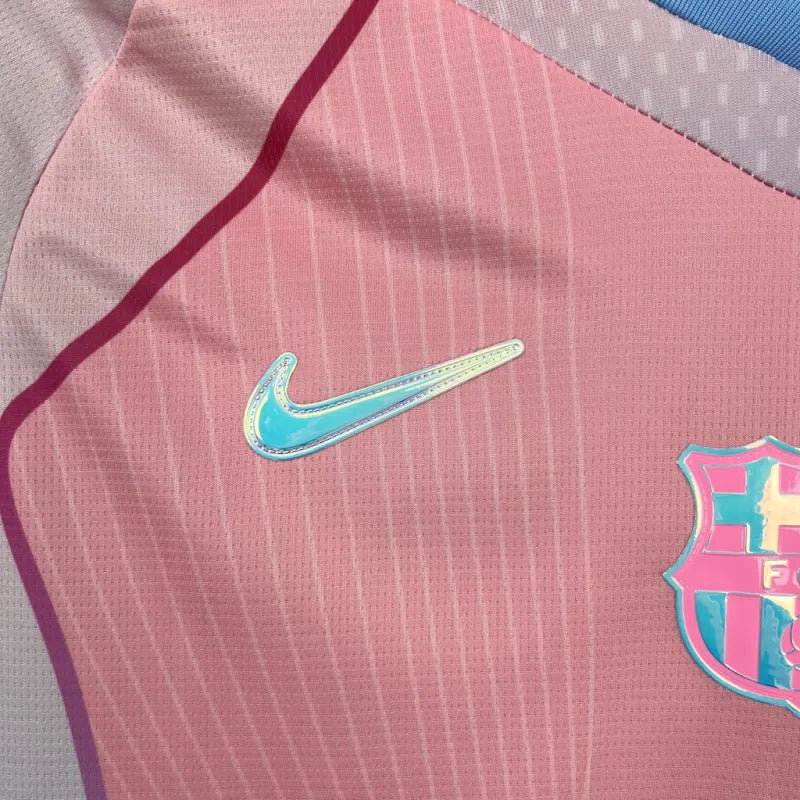 25-26 Barcelona Special Edition Pink Soccer Jersey