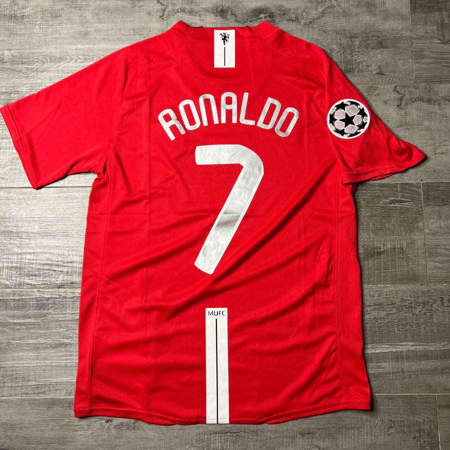 Ronaldo 7- 2007/08 Manchester United Home Jersey