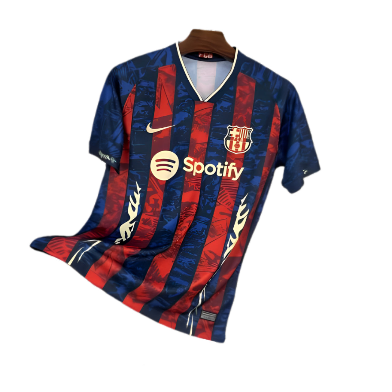 25-26 Barcelona Red-Blue Special Soccer Jersey