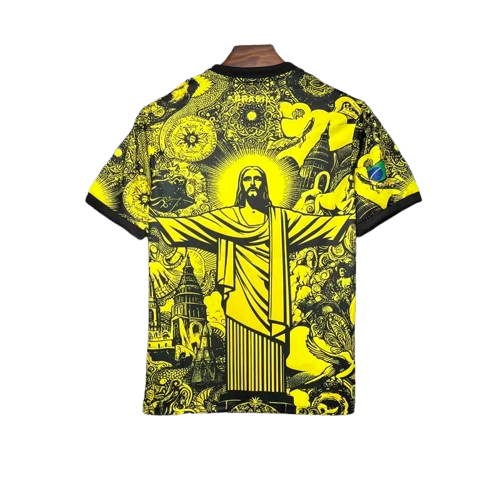 2024 Brazil Christ the Redeemer Special Kit Shirt Football
