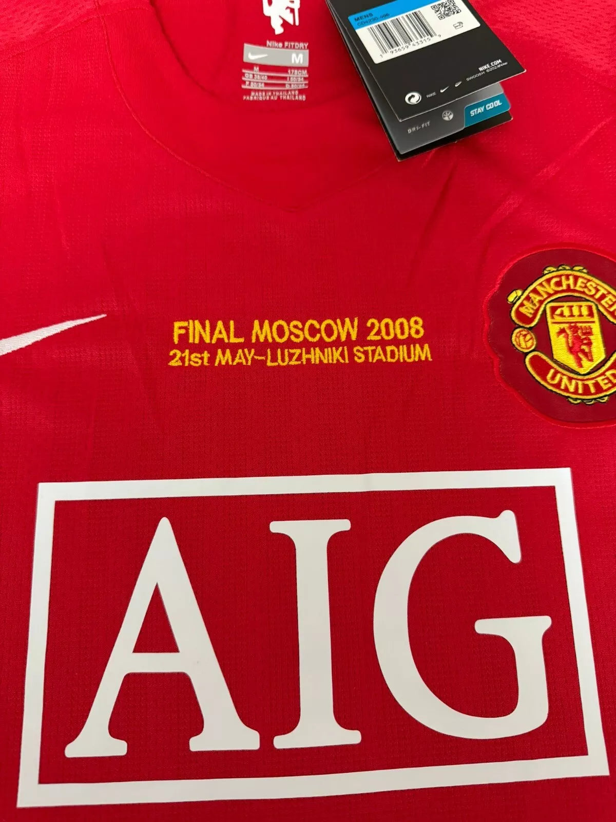 Ronaldo 7- 2007/08 Manchester United Home Jersey