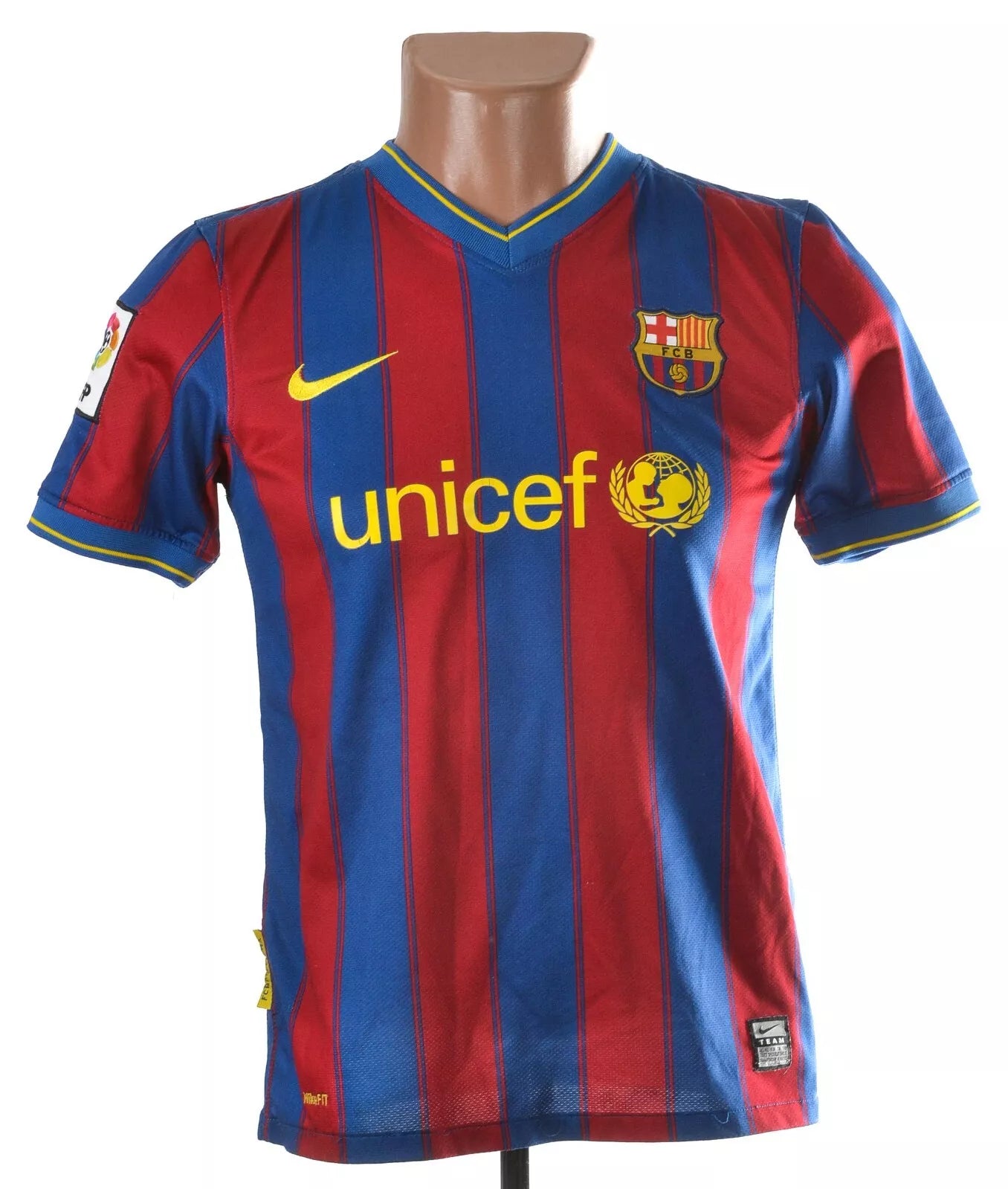 BARCELONA SPAIN 2009/2010 HOME RETRO FOOTBALL SHIRT