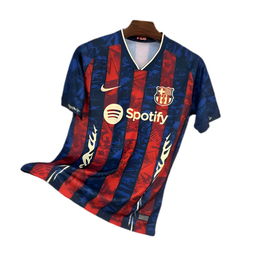 25-26 Barcelona Red-Blue Special Soccer Jersey