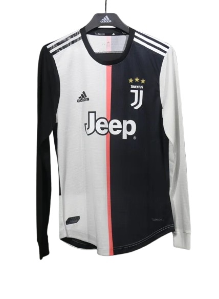 2019-20 Juventus Retro Jersey Home Player Edition Long Sleeve