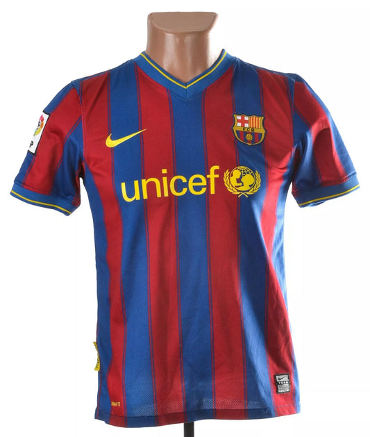 BARCELONA SPAIN 2009/2010 HOME RETRO FOOTBALL SHIRT